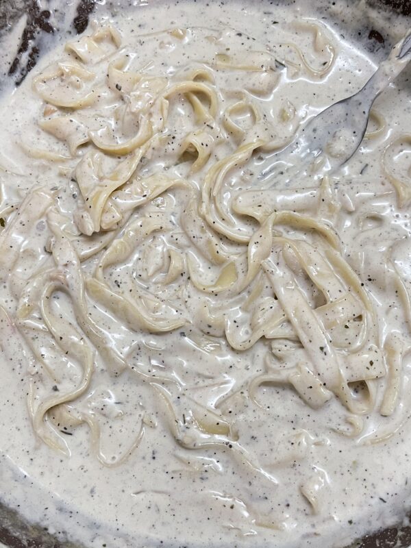 Carbonara Tagliatelles  Fondantes