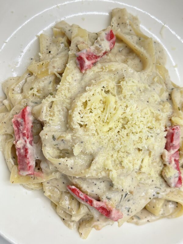 Carbonara Tagliatelles  Fondantes