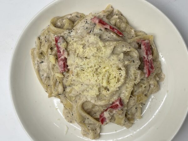Carbonara Tagliatelles  Fondantes