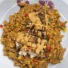 Fusilli Crémeux au Poulet Doré