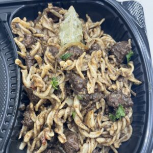 Fusilli Bœuf Sauté Épicé